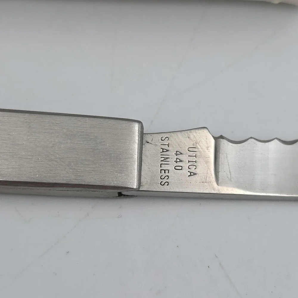 Utica vintage stainless